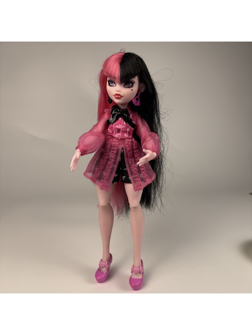 Mattel Monster High Draculaura Doll G3 Core Split Pink Black HHK51 Torso Base